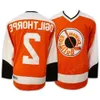 Men's Embroidery Slap Shot Movie Syracuse Bulldoges Hockey 2 Ogie Ogilthorpe 9 Tim Dr Hook Mccracken Alternate Stitched Jerseys High Qual 63