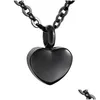 Pendentif Colliers En Acier Inoxydable Petit Coeur Médaillon Crémation Charmes Memorial Cendres Urne Collier/Bracelet Bijoux Makings Keepsake Pe Dhvq5