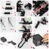 Tattoo Kit Beginner Tattoo Machine Gun with Power Supply Needles Permanent Ink Pigment Complete Tattoo Set for Tattoo Body Art 240124