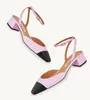 Perfect Luxury Women French Flirt Pump Shoes Strappy Design So Nude Sandal Bridal Wedding Party Lady High Heels Mules 35-43