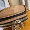 10A Mini Petite Boite Chapeau круглая сумка через плечо с регулируемым кожаным ремешком, оригинальная холщовая сумка-мессенджер с отделкой из воловьей кожи, сумка через плечо