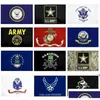 Banner Flagi US Army Flag USMC 13 Styles Direct Fabryka Hurtownia Sił Powietrznych Scl Gadsden Camo Banner Marines ZZ Drop Reliody Gard OTN7E