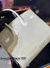デザイナーバッグレディースハンドバッグハウスバッグプラチナバッグスモールハウスファーストスノーグレイシャーホワイト8L輸入アメリカンクロコダイル20cmハンド縫製ブロック刻まれたミニカスタムDE