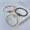 Carter Kajiains Fashion One Ring Bracciale a spirale in acciaio al titanio con maglia versatile