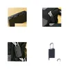 Door Locks Safely Security Combination Travel Lage Bag Padlock Gym Locker Suitcase Lock Black About 62 X 21 9Mm Drop Delivery Home G Dhhd4