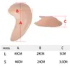 Costume Accessories Woman Realistic Pants Butt Padded Sexy Beauty Heighten Buttock Lifter Crossdresser Silicone Hip Pads Enhancer Man