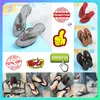 Free shipping Luxury Designer Casual Platform Slides Slippers Men Woman wear-resistant super Light weight flops with floral bathroom Flat Beach sandals