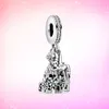 The Green Fairy Tale Tinker Bell & Castle Of Magical Dreams Charm Moment Sier Plated Dangle Dress Pendant