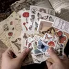 Pakiet materiału DIY DIY Pakiet materiałów retro z kolekcją serii sali kolażowej suszone kwiaty scrapbook