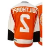 Bordado masculino Slap Shot Filme Syracuse Bulldoges Hockey 2 Ogie Ogilthorpe 9 Tim Dr Hook Mccracken Alternate Stitched Jerseys High Qual 82