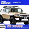 Do Toyota FJ Cruiser LED LED 07-20 Akcesoria samochodowe DRL Daytime Runghing Light Dynamic Streamer Wskaźnik Wskaźnik Wskaźnik Wskaźnik Główny