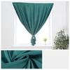 Punch Free Magic Strap Blackout Window Curtain Anti UV Light Easy Install Self-Hehesive Shading Drapes For Living Room Bedroom 240119