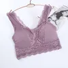 Costume Accessories 5875 New Sexy Lace Bra Plus Size Chest Pad Removable Gather Sports Sleep Underwear Female