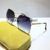 Kadınlar İçin Lüks Güneş Gözlüğü Klasik Tasarımcı Yaz Moda 0817S Stil Metal ve Plank Çerçeve Göz Gözlükleri UV Koruma Lens 0817 Orijinal Hediye Kutusu ile