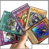 Gry karciane 216pcs/set yu gi oh karty do gry styl japońska kreskówka Yuh kolekcja pudełko dla dzieci chłopcy zabawki dla dzieci figurka upuszcza dostawa gi dh2do