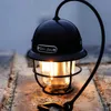 Camping Lantern Tent Night Light LED Handle Camping USB Rechargeable Power Bank Bulb Outdoor Portable Lamp Emergency Lantern For Outdoor Camping YQ240124