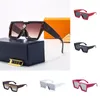 Lunettes de soleil pour femmes à la mode Designer Cyclone UV400 Sunglass Cadre carré Big Lens Lunettes unisexes Sonnenbrille Lunettes de soleil diamant pour hommes HG102