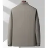 Men's Jackets Standing Collar Jacket Spring And Autumn Leadership Cadres Middle-aged Elderly Business Casual