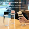 Water Bottles Fashionable Transparent Leak-proof Cup Fall Resistance Couple Suitable For Men And Women Drinkware Selling Modern