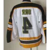 Men Bobby Orr Boston Vintage Hockey Jerseys 7 Phil Esposito 24 Terry O'reilly 8 Cam Neely 77 Ray Bourque Stitched CCM Retro Uniforms Black W 32