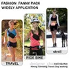Sacos de cintura saco de cinto para mulheres e homens moda fanny packs para lulu saco de cintura sacos de limão para viagens treino correndo caminhadas t240126