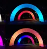 Hele opblaasbare LED-verlichting boog buis pijler ster bruiloft evenement reclame opblaasboten voor decoratie Outdoor2140906