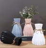 2 pezzi vasi macaron colore moderno stile europeo imita ceramica invincibile in plastica in plastica matrimoniale di compleanno di compleanno decorazione