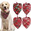 Dog Apparel Pet Drool Towel Triangle Cotton Grooming Scarf Neckerchief Supplies Washable Bow Ties Collar 1pcs