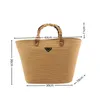 24SS Fashion Woman Luxurys Straw Plaited Article Bag Men Meners Pags Lady Womens Mens Crossbody Tote Hobo Counter Countes Handbags Wallet Backpak Winter 8 Colors