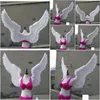 Party Decoration Decoration EMS Beautif Large Size White Angel Wings Creative Shooting Props Nice Birthday Presents Wedding Decorations D DHQ8B