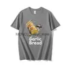 Camisetas para hombres Cuando Ur Mom Com HOM N Maek Hte Pan de Ajo Hombres Mujeres Camisetas Harajuku Gráfico Vintage Mejor Moda Unisex Casual Camiseta SueltaH24125