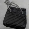 تصميم متخصصة غير رسمية داكنة تيل تصميم الكتف كروس كيس للجنسين حقيبة الأزياء للسيدات 021924A