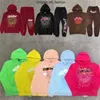 Erkek Hoodies Sweatshirts Puff Baskı SP5der Hoodie Erkek Kadın Yüksek Kaliteli Ağız Örümcek Web Külot G220908 CHVD