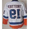 Hommes Vintage Classic New York Hockey Jerseys 22 Mike Bossy 5 Denis Potvin 9 Clark Gillies 19 Bryan Trottier 31 Billy Smith 32 Steve Tho 83