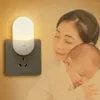 Night Lights Bedside Lamp Light EU US Plug LED AC220V Bedroom Gift For Children Cute Corridor WC