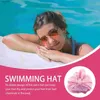 Cuffie da nuoto Elasticità Cuffia da nuoto Uomo Sciarpa da donna Uomo Donna Cuffie da bagno Cappello impermeabile in nylonL240125
