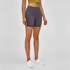 Lu-08 Pantaloncini Yoga Align Vita alta Sensazione nuda Pantaloni attillati elastici Pantaloni sportivi sportivi da donna Abiti da yoga Abbigliamento sportivo Fitness Slim Fit Y 10