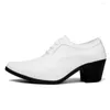 Klänningskor 39-44 Ballroom Dance Mens Street klackar Evening Dressing Sneakers Sport VIP Link Sunny Entertainment