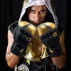 Gants De Kick Boxing pour hommes femmes PU karaté Muay Thai Guantes De Boxeo combat gratuit MMA Sanda formation adultes enfants équipement 240122