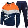 Survêtements pour hommes 2023 Nouveaux hommes Automne Hiver Ensembles Sweat à capuche zippé + Pantalon Pièces Survêtement de sport Vêtements de sport pour hommes Marque Vêtements Sweat Suit T240124