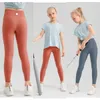 LU-1456 Mädchen Yoga Leggings Kinder Dünne Strumpfhosen Jogginghose Weiche Elastische Sport Enge Hosen Kinder Tanzen Dünne Hosen