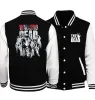 The Walking Dead Baseball Jacket Women Men Men Men Bomber Kurtka wierzchnia streetwear Hip Hip College Baseball Mundur Casual Sportswear