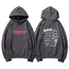 KPOP Stray Kids Rock Star Album Sudadera con capucha de gran tamaño para mujer y hombre, sudadera de manga larga con cuello redondo, chándal informal, ropa de K-POP