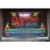 LED Neon Sign True Color - Anpassad 3D -gravering Ljusdesign Partihandel Rappleveranslampor Belysningsholiday DHV7W