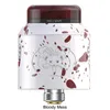 Hellvape Drop Dead 2 RDA 24 мм с бесстоечная колода, система двойной катушки, 36 сотовых отверстий для воздушного потока, поддержка Squonk, дополнительные 810 капельных наконечников