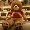 Maglione gigante di alta qualità orso bambola di peluche morbido ripieno animale orsacchiotto peluche bambini e ragazze San Valentino regalo di compleanno di San Valentino 240124