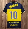 1996 1997 1998 1999 BOCA JUNIORS retro camisas de futebol RIQUELME MARADONA 95 96 97 98 81 99 00 PALERMO CANIGGIA TEVEZ GIMENEZ camisas de futebol camisa clássica