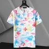 Men's T-shirts Designer T Shirts Cotton Round Neck Printing Quick Drying Anti Wrinkle Men Spring Summer High Loose Trend Short Sleeve Male Clothings 888888