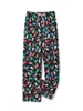 Women's Pants Christmas For Women Light Snowman Print Loose Comfy Plush Lounge Pajama Pant And Holiday Collection