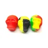 3ML SKULL SHAPE Non Stick Silikonowy pojemnik gumowy gumowy słoi